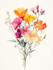 create botanical illustration flower, plant design