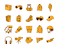 design unique, modern and simple custom icons set