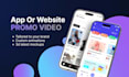 create an engaging mobile app promo video