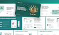 do investor pitch deck, startup pitch deck, presentation template design