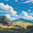 draw anime background, 2d environment, landscape