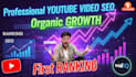 do youtube video SEO and organic optimization to rank your videos