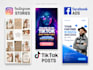 design canva graphics for social media and business