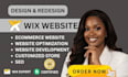 build wix pet store website design wix studio ecommerce store redesign with SEO