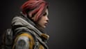 create sci fi character illustration or sci fi character
