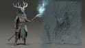 create a fantasy character concept art