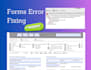 manually fix pdfs issues, redesign, fillable forms, document creation