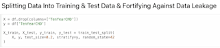 build a machine learning classification model in python with evaluation
