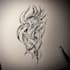 draw bold black ink tribal tattoo designs