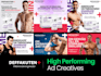 design high converting ad creatives with engaging ad copy