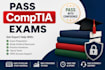 pass comptia ,security, cysa, network, a plus certification