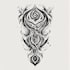 create custom and detailed tribal tattoo design