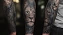 create attractive realism sleeve tattoo designs