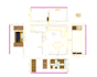 draw professional autocad 2d floor plans and interior drawings