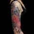 hand draw a full sleeve tattoo design