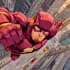 do a illustrate a superhero art portrait