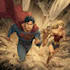 illustrate a superhero comic and marvel character