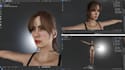 setup 3d human avatar,ue5 nsfw metahuman,fbx textures,image to 3dmodel,vrc model
