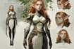 dnd character art and character designer