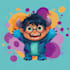 draw cute cartoon character, mascot, stickers