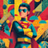 draw super hero comic for you