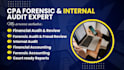 do CPA forensic audit, internal audit, sign CPA financial statements