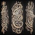 create unique tribal tattoo designs