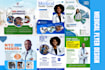 design medical flyer, healthcare flyer, homecare flyer, brochure design
