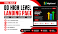 ghl landing page, gohighlevel seo, landing page, ghl website, ghl automation