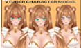 create 3d vtuber model anime avatar vroid 3d character rigging streaming avatar
