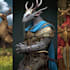 create tarot and card game with fantasy character