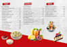 design a creative professional menu