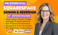build squarespace ecommerce website design redesign SEO migration development