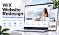 wix website redesign wix website development wix landing page wix website design