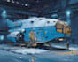 make a sci fi spaceship art