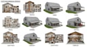 design barndominium plans, 3d layout and custom metal homes designs
