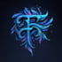 hand paint fantasy logo