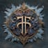 hand paint fantasy logo