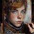 paint a realistic or fantasy portrait