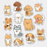 create cute cartoon illustrations and stickers