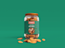 design cosmetic, skincare and food label with mockup