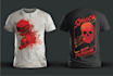 do amazing custom illustration t shirt design