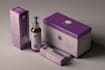 create a custom pouch label design and packaging box