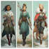 dnd character art and dnd character art