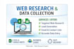 do web research, data collection, and accurate data entry