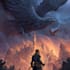 draw fantasy book cover, illustration