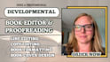 provide developmental editing, proofread and format your memoir or fiction book