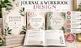 design prayer journal, christian journal and KDP workbook design