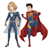 make drawing of super hero character