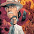 illustrate a superhero comic cover art